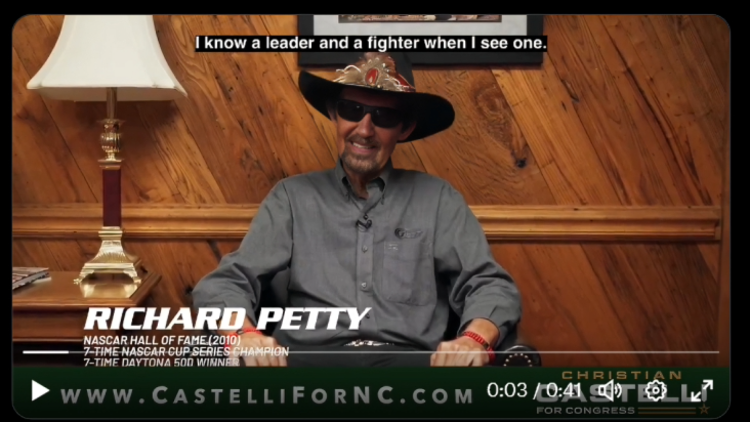 NASCAR Legend Richard Petty Disavows Endorsement in Republican